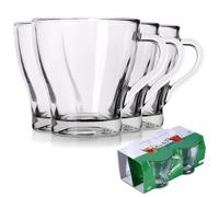 Vilde Lot de 4 verres à eau, verres à jus, 280 ml