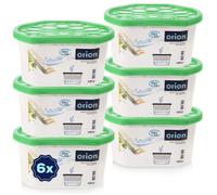 VILDE Lot de 6 Absorbeurs d'humidité 15x8,5 cm - Granulés de chlorure de calcium - protège contre les moisissures