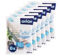 VILDE Lot de 6 cartouches de granulés pour absorbeurs d'humidité - Chlorure de calcium