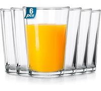 Vilde Lot de 6 verres universels - Verres à eau, à jus - Haute résistance aux chocs - Verres à jus - Verres à long drink - 200 ml