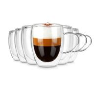 Vilde Lot de 6 verres thermiques à double paroi 320 ml