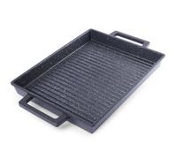 VILDE Plaque de grill 43 x 27 cm - Aluminium antiadhésif PFLUON GRANIT - Tous feux dont induction