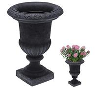 Vilde Pot de fleurs, bac à fleurs, pour jardin, extérieur, style ancien, calice antique, 54 x 38,5 cm