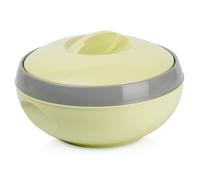 VILDE Pot Isotherme 2,5 L - Plastique et inox, maintien au chaud 2h, léger et facile à transporter