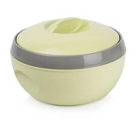 VILDE Pot Isotherme 3,5 L - Plastique et inox, maintien au chaud 2h, léger et facile à transporter