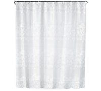VILDE Rideau de douche 180 x 180 cm avec crochets - PEVA Imperméable avec 12 Crochets Inclus - Écologique et Facile à Nettoyer