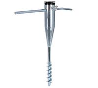 Vilde Support de parasol en métal à visser pour parasol de jardin