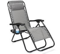 Vilde Zero Gravity Chaise Longue de Jardin Pliable et réglable