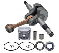 Vilebrequin 39 mm Piston Pin Ring Circlip Kit pour Honda GX35 GX 35 4 temps Tondeuse à Gazon Petit Moteur à Essence Pièce