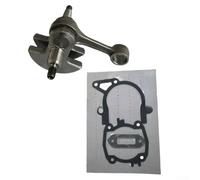 Vilebrequin 4238 030 0400 pour TS410 et TS420 avec bloc de papier et pièces métalliques pour une étanchéité efficace du moteur (vilebrequin + joint)