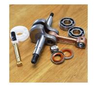 Vilebrequin avec roulements à Billes et Jeu de Joints d'huile adaptés for H 51 55 503573806(with Oil Pump)