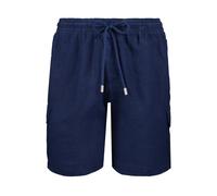 Vilebrequin - Baie Linen Bermuda Shorts - Homme - Shorts - Bleu - Taille: 4XL