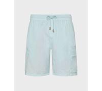 Vilebrequin - Bermuda Cargo En Lin Homme Teinture Naturelle - Bermuda - Baie - Bleu - Taille S