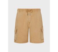 Vilebrequin - Bermuda poches cargots en lin Natural Dye - Homme - Shorts - Brun - Taille: S