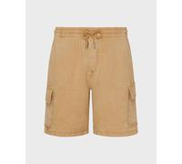 Vilebrequin - Bermuda Cargo En Lin Homme Teinture Naturelle - Bermuda - Baie - Marron - Taille XXL Regular 200 - 249 25E