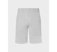 Vilebrequin - Bermuda En Coton Satin Homme Uni - Bermuda - Belin - Blanc - Taille M Regular 200 - 249 00P