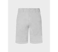 Vilebrequin - Bermuda En Coton Satin Homme Uni - Bermuda - Belin - Blanc - Taille XL Regular 200 - 249 00P