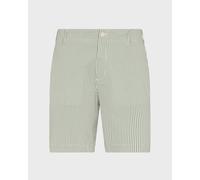 Vilebrequin - Bermuda En Coton Stretch À Rayures Homme Seersucker - Bermuda - Brad - Vert - Taille M