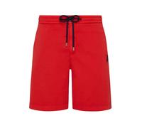 Vilebrequin - Bermuda en coton stretch Tortue - Homme - Shorts - Rouge - Taille: W34