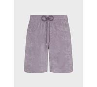 Vilebrequin - Terry Bermuda Shorts Solid - Homme - Shorts - Violet - Taille: M