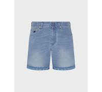 Vilebrequin - Bermuda En Jean Homme Turtles Net - Bermuda - Garonne - Bleu - Taille 36 Regular 300 - 349 26C