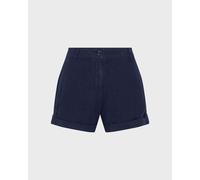 Vilebrequin - Bermuda En Lin Femme Uni - Bermuda - Lee - Bleu - Taille XS Regular 200 - 249 26E