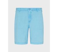 Vilebrequin - Bermuda En Lin Homme Teinture Minérale - Bermuda - Brad - Bleu - Taille M