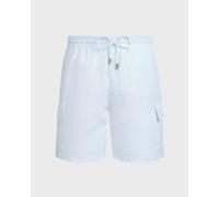 Vilebrequin - Bermuda En Lin Homme Uni - Bermuda - Baie - Blanc - Taille M