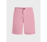 Vilebrequin - Bermuda En Tencel Satin Homme Uni - Bermuda - Ponche - Rose - Taille 34