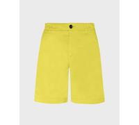 Vilebrequin - Ponche Tencel Gabardine Bermuda Shorts - Homme - Shorts - Jaune - Taille: W34