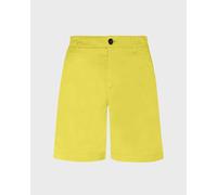 Vilebrequin - Ponche Tencel Gabardine Bermuda Shorts - Homme - Shorts - Jaune - Taille: W36