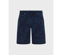 Vilebrequin - Bermuda Homme En Coton Imprimé Contrasté Starfish - Bermuda - Garonne - Bleu - Taille 34 Regular 200 - 249 25E