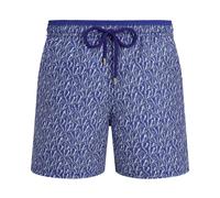 Vilebrequin - Bicolor Swim Shorts Graphic Shells - Homme - Maillots de bain - Bleu - Taille: M