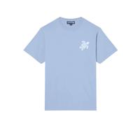 Vilebrequin - Big Turtle Embroidery T-shirt - Homme - Tops - Bleu - Taille: L