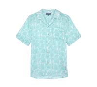 Vilebrequin - Bowling Linen Shirt Seashells - Homme - Chemises - Blanc - Taille: L