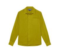 Vilebrequin - Caroubis Linen Shirt - Homme - Chemises - Vert - Taille: M