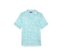 Vilebrequin - Bowling Linen Shirt Seashells - Homme - Chemises - Blanc - Taille: XL