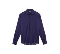 Vilebrequin - Chemise Légère En Voile De Coton Unisexe Unie - Chemise - Caracal - Bleu - Taille XXL Regular 150 - 199 00P
