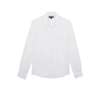 Vilebrequin - Chemise Carou n lin et coton - Homme - Chemises - Blanc - Taille: 2XL