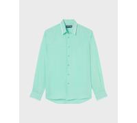 Vilebrequin - Chemise En Lin Homme - Chemise - Cerfs - Vert - Taille L Regular 200 - 249 26E