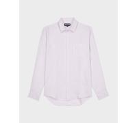 Vilebrequin - Chemise En Lin Homme Unie - Chemise - Caroubis - Rose - Taille L Regular 200 - 249 00P