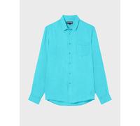 Vilebrequin - Chemise En Lin Homme Unie - Chemise - Caroubis - Vert - Taille XXL Regular 200 - 249 25E