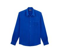 Vilebrequin - Chemise unie - Homme - Chemises - Bleu - Taille: 2XL