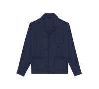 Vilebrequin - Corentin Linen Overshirt - Homme - Chemises - Bleu - Taille: XL