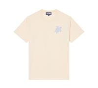 Vilebrequin - Cotton T-shirt Big Turtle Embroidery - Homme - Tops - Beige - Taille: XL