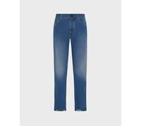 Vilebrequin - Jean 5 Poches Homme Palms Offset - Jean - Gbetta18 - Bleu - Taille 32