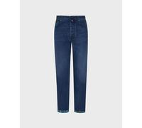 Vilebrequin - Jean 5 Poches Homme Tropical Flowers - Jean - Gbetta18 - Bleu - Taille 34