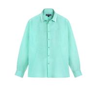Vilebrequin - Linen Shirt Solid - Homme - Chemises - Bleu - Taille: XL