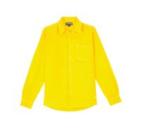 Vilebrequin - Linen Shirt Solid - Homme - Chemises - Jaune - Taille: XL