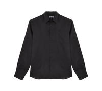 Vilebrequin - Linen Shirt Solid - Homme - Chemises - Noir - Taille: XL